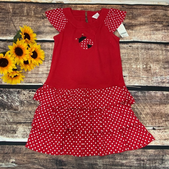 Gymboree Other - Red ladybug dress by Gymboree is NWT. Size 6
